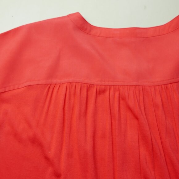 Red Peasant Blouse - Picture 2 of 4